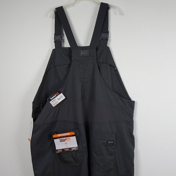 Timberland Bib Overalls Men's Size 2XLT Pro Morphix Athletic Flex Duck Carpenter - Picture 7 of 13